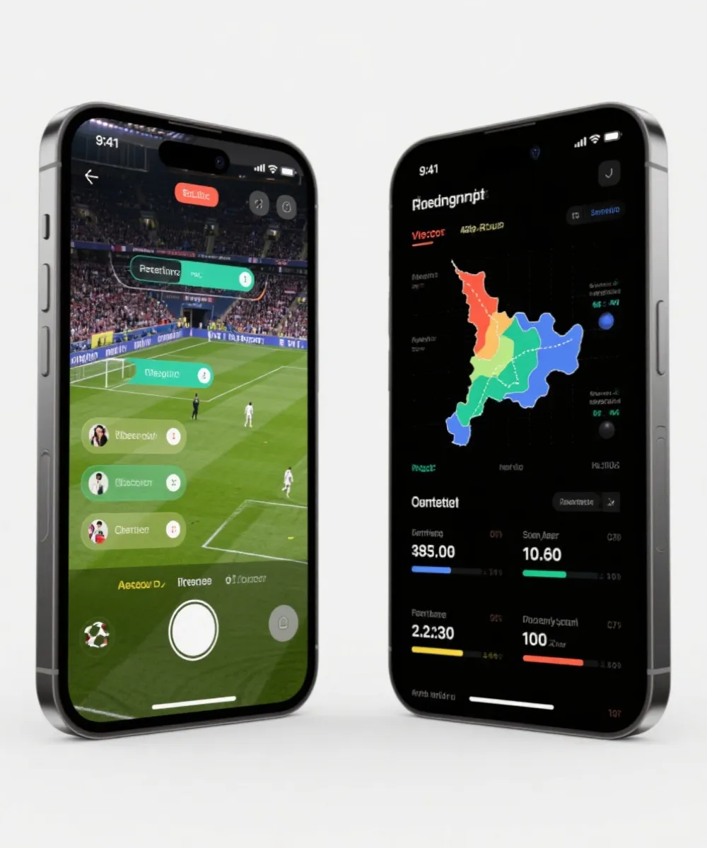 德甲直播App界面展示