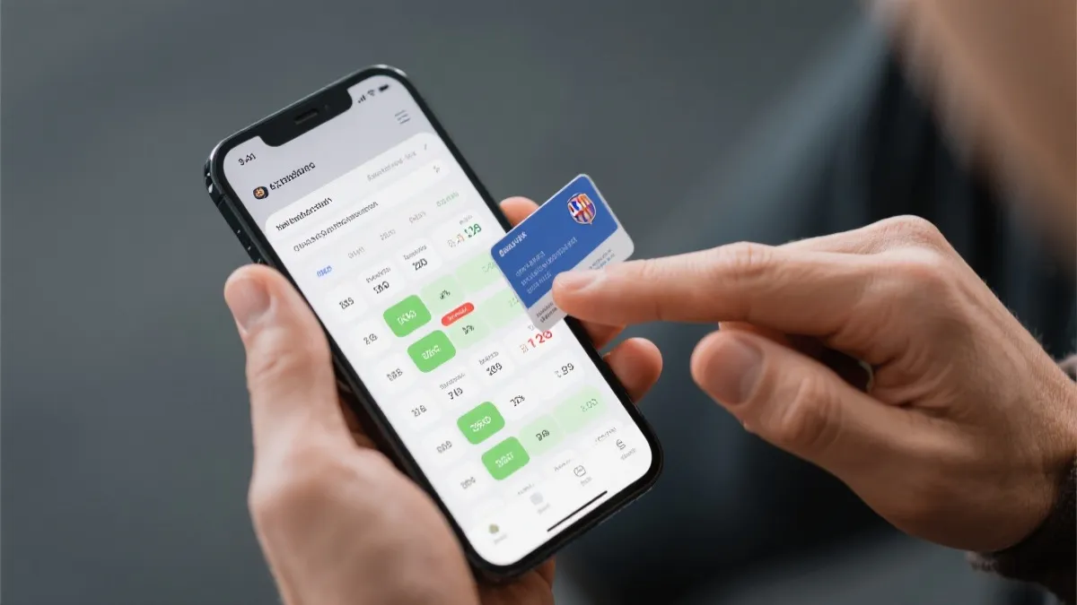 手机端观看比赛集锦与查看球队数据的界面场景